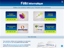 Tablet Screenshot of felix.fr