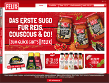 Tablet Screenshot of felix.at